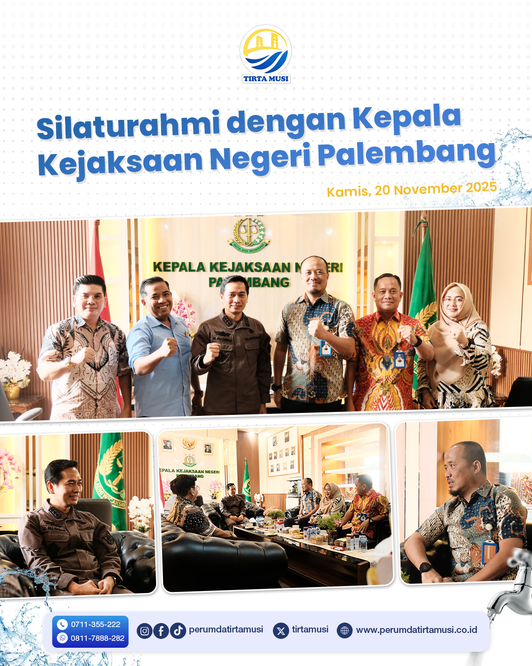 SILATURAHMI DENGAN KAJARI KOTA PALEMBANG