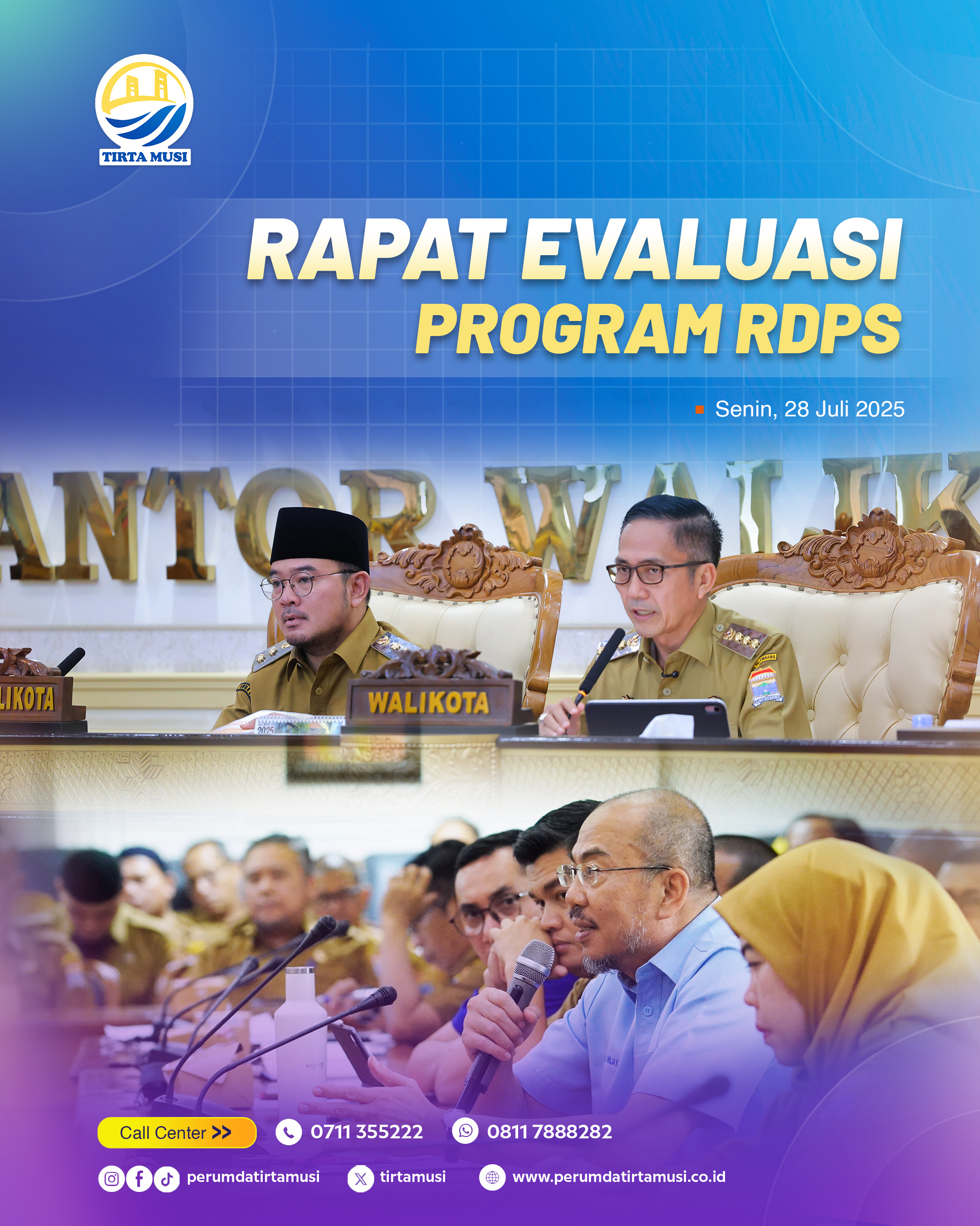RAPAT EVALUASI RDPS